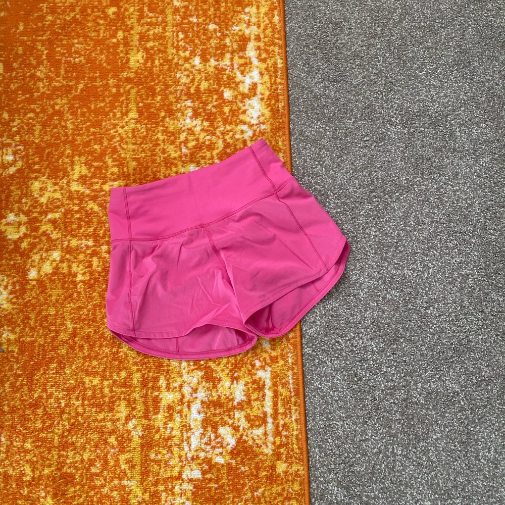 Sonic Pink Lululemon Speed Up Short